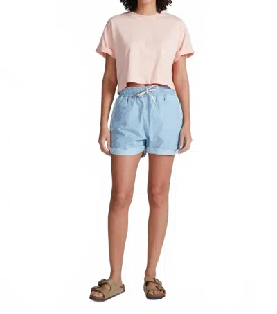 ASKK NY CANCUN SHORT IN BLUE STRIPE
