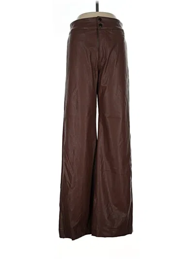 Pre-owned Askk Ny Casual Pants In Brown