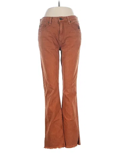Pre-owned Askk Ny Casual Pants In Brown