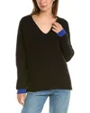 ASKK NY ASKK NY CHUNKY V-NECK SWEATER