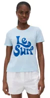 Askk Ny Classic Printed Tee Le Surf In Blue