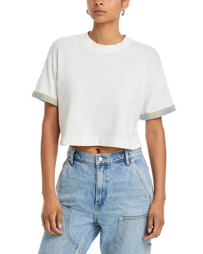 Askk Ny Combo Cuff Tee In Multi