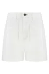 Askk Ny Cotton Shorts In White