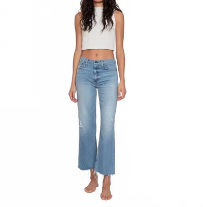 Askk Ny High-rise Can Can Jeans In Blue In Multi