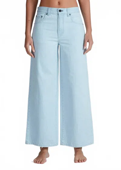 Askk Ny Cropped Atomic Denim In Bleachout In Blue