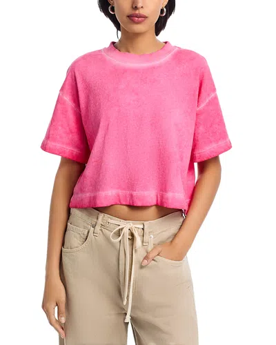 Askk Ny Cuff Tee Combo In Pink