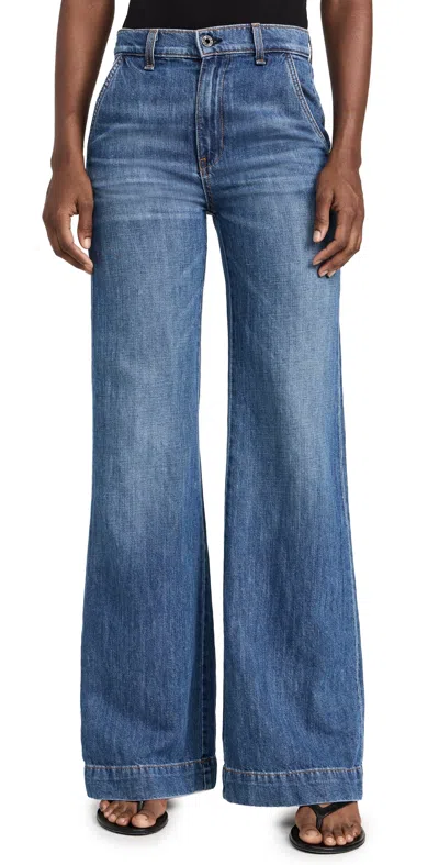 Askk Ny Denim Trousers Summer In Beige