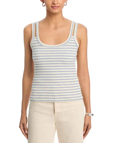 Askk Ny Double Strap Tank Top In Multi