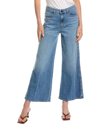 Askk Ny Florence Flagstaff Wide Leg Jean In Blue