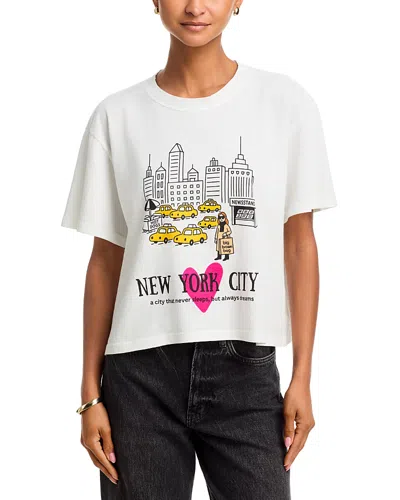 Askk Ny Graphic Boyfriend Tee In Black