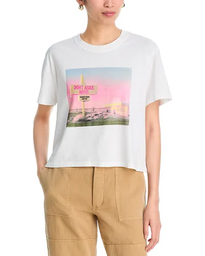 Askk Ny Graphic Boyfriend Tee In Neutral