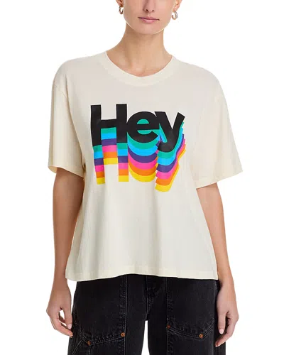 Askk Ny Graphic Boyfriend Tee In White