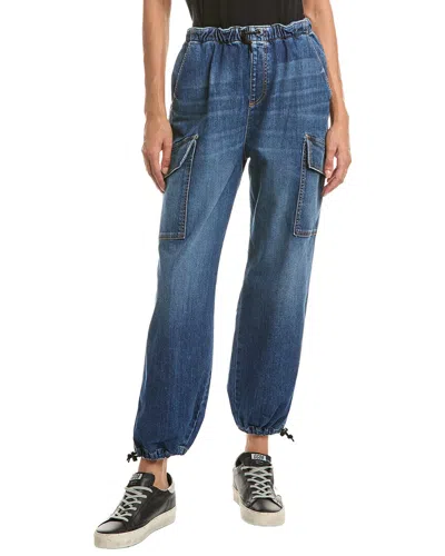 Askk Ny Gunnison Parachute Jean In Blue