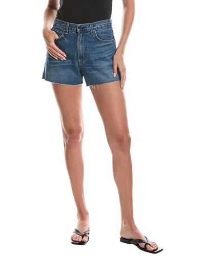 Askk Ny High Rise Short In Blue