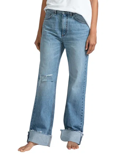Askk Ny Jackson Hole Relaxed Straight Jean In Galley