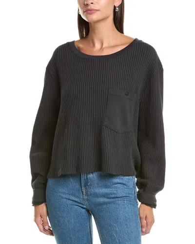 Askk Ny Jammin' Thermal Top In Black