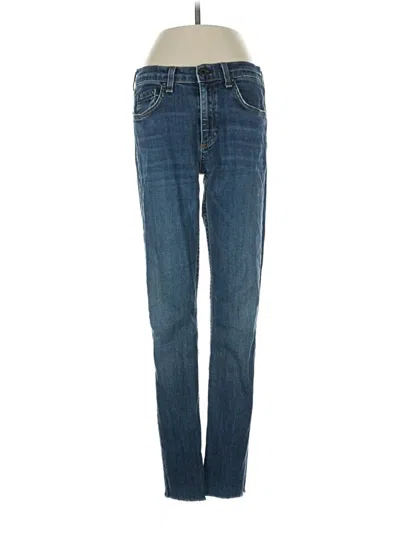 Pre-owned Askk Ny Jeans In Blue