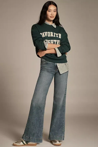 Askk Ny Juniper High-rise Wide-leg Jeans In Blue
