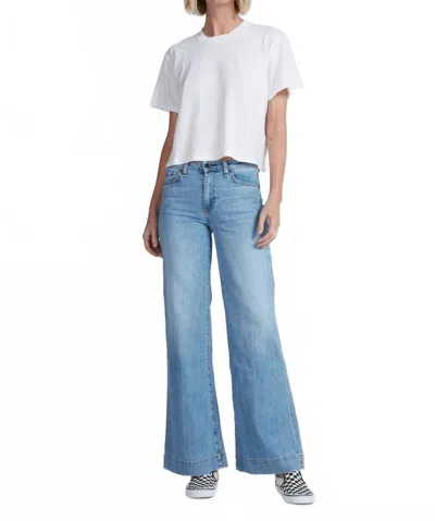 Askk Ny Juniper Wide Leg Jeans In Keel Over In Blue