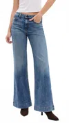 Askk Ny Juniper Wide Leg Jeans In Tracker In Multi