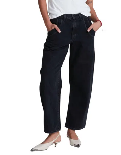 Askk Ny Lenox Straight-leg Jean In Double Stone In Blue