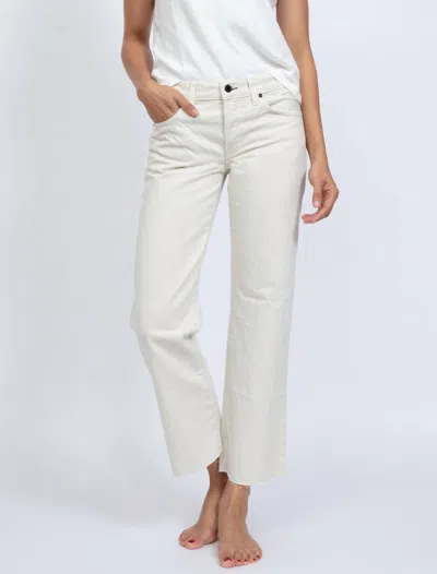 ASKK NY LOW RISE STRAIGHT JEAN IN SAND