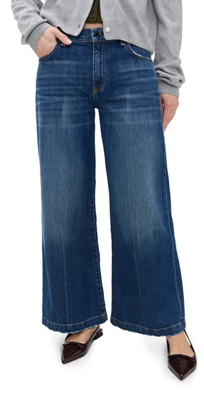 Askk Ny Petite Wide Leg Jeans Gunnison