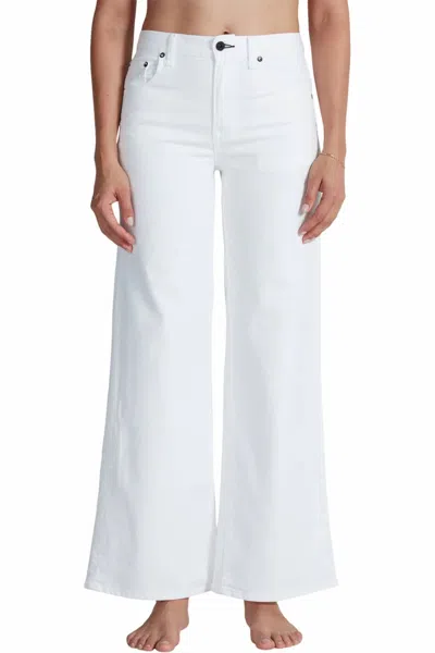 Askk Ny Pistachio Jeans In Ivory In White