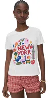 Askk Ny Printed Classic Tee New York In New York