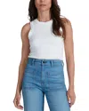 Askk Ny Henley Tank In Ivory