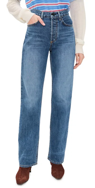 Askk Ny Rosebowl Jeans Port In Blue