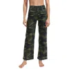 Askk Ny Carpenter Utility Pant In Camo In Green