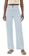 Askk Ny Sailor Pants Bleachout In Blue