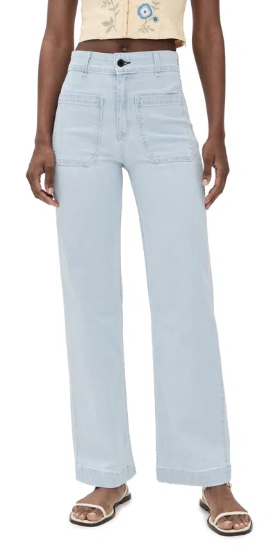 Askk Ny Sailor Pants Bleachout In Blue