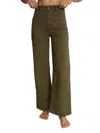 Askk Ny Sailor Twill Pant In Olive In Green