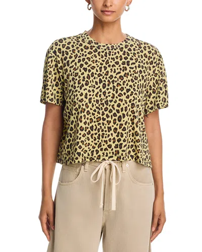 Askk Ny Shrunken Boy Tee In Animal Print