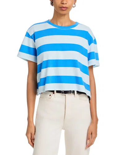 Askk Ny Shrunken Boy Tee In Blue