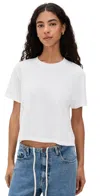 Askk Ny Shrunken Boy Tee Ivory In White