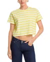Askk Ny Shrunken Boy Tee In Yellow