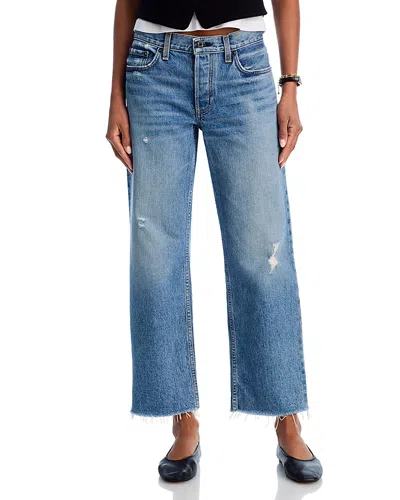Askk Ny Straight Leg Jeans In Berkeley In Blue