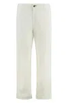 Askk Ny Straight-leg Trousers In White