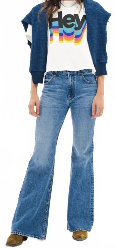 Askk Ny The Bowery Jean In Broadway Wash In Blue