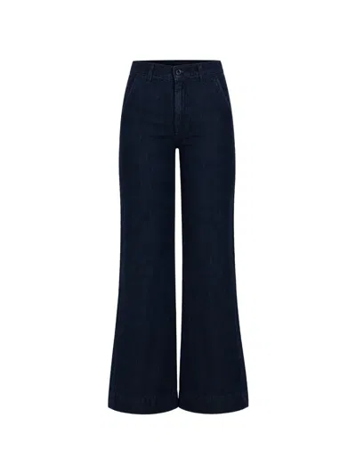 Askk Ny Wide-leg Jeans In Blue
