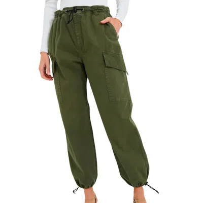 Askk Ny Women's Parachute Pant In Fatigue In Green