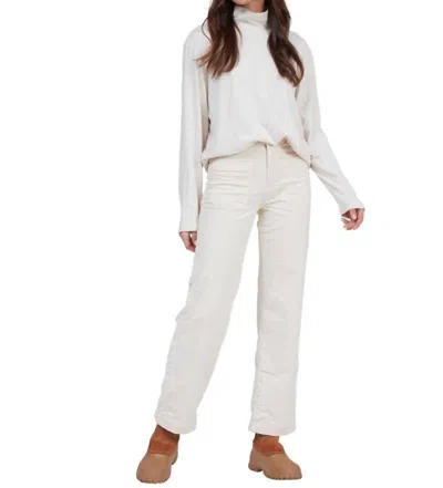 Askk Ny Women's Sailor Cord Pants In Bone In Beige