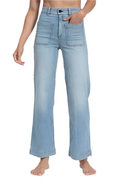 Askk Ny Sailor High Rise Jeans In Water Street