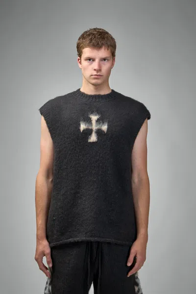 Askyurself Brushed Cross Tank Top