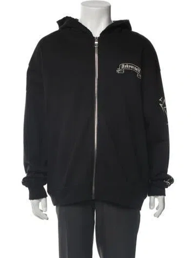 Pre-owned Askyurself Graphic Print Windbreaker In Gray