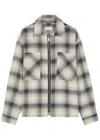Askyurself Raw Summer Plaid Flannel Overshirt In Multi