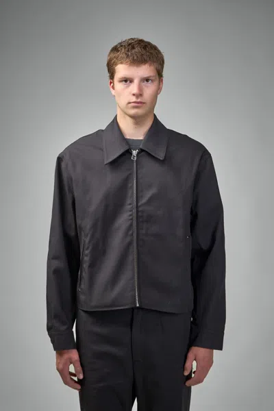 Askyurself Twill Boxy Blouson Black